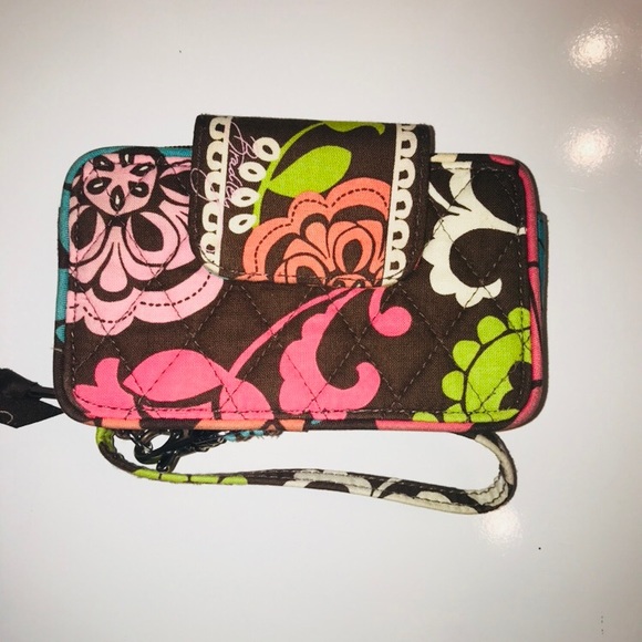 Vera Bradley wristlet/phone carrier - Picture 2 of 4